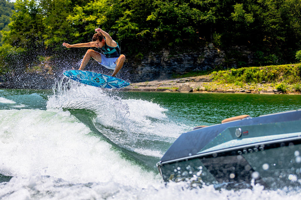 2027 Phase Five Matrix Payne Pro — wakesurfing action
